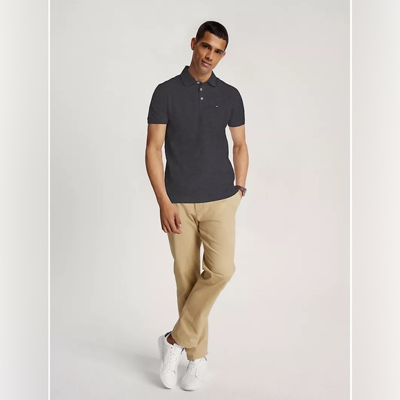 Tommy Hilfiger Men’s Slim Fit Polo R171-2 - Picture 4 of 9